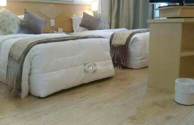 Imagem: O studio possui 1 Dormitório, 1 Banheiro, 1 Vaga na garagem