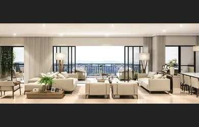 Imagem: O apartamento possui 4 Dormitórios, 4 Banheiros, 3 Vagas na