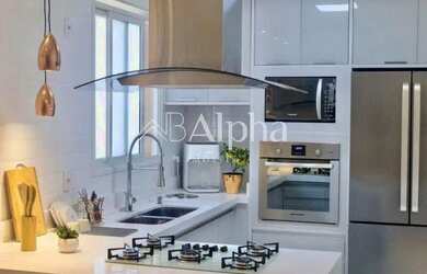 Imagem 8: Apartamento mobiliado para locação e venda no Condomínio Paisagem Tamboré em Santana de Pa