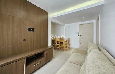 Imagem: O apartamento possui 1 Dormitório, 1 Banheiro, 54m² de Área