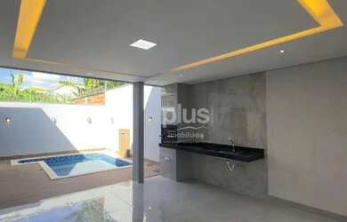 Imagem 13: Casa moderna completa com piscina, churrasqueira e suíte master