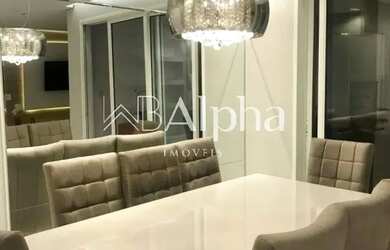 Imagem 2: Apartamento mobiliado para locação e venda no Condomínio Paisagem Tamboré em Santana de Pa