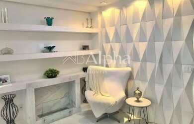 Imagem 4: Apartamento mobiliado para locação e venda no Condomínio Paisagem Tamboré em Santana de Pa