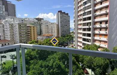 Imagem: O apartamento possui 1 Dormitório, 1 Banheiro, 1 Vaga na garagem