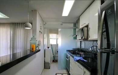 Imagem: O apartamento possui 2 Dormitórios, 2 Banheiros, 1 Vaga na