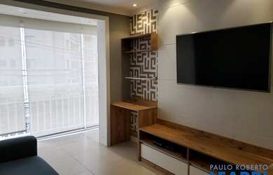 Imagem: O apartamento possui 1 Dormitório, 1 Banheiro, 42m² de Área