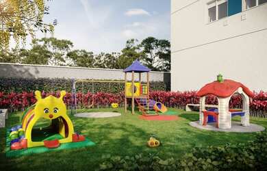 Imagem 4: Libert Miguel Yunes. Churrasqueira, Área de serviço, 34m² de Áreae1...