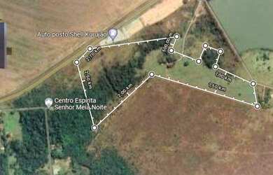Imagem: O terreno possui 196.988m² de Área e está localizado em