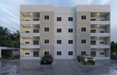Imagem 2: Apartamento para venda possui 59 metros quadrados com 2 quartos em Luzardo...