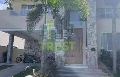 Imagem: A casa em condomínio possui 4 Dormitórios, 5 Banheiros, 5