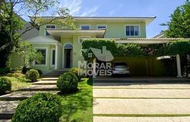 Imagem: A casa em condomínio possui 4 Dormitórios, 5 Banheiros, 4