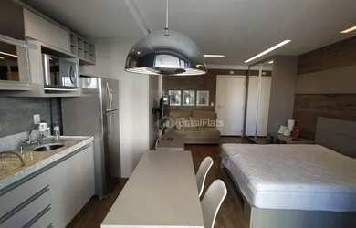 Imagem 3: Flat com 1 dormitório para alugar, 36 m² por R$ 5.000,00/mês - Vila...
