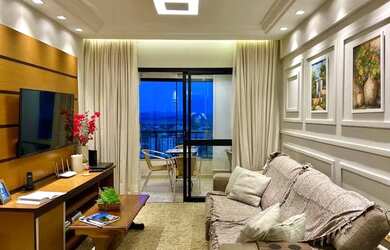 Imagem: O apartamento possui 4 Dormitórios, 3 Banheiros, 2 Vagas na