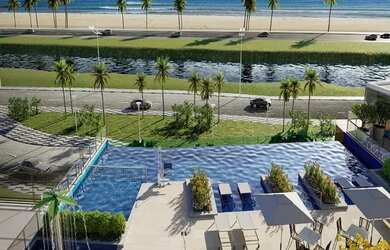 Imagem 14: Apartamento Três Suítes, Nascente Pé na areia em Jaguaribe com Maravilhosa...