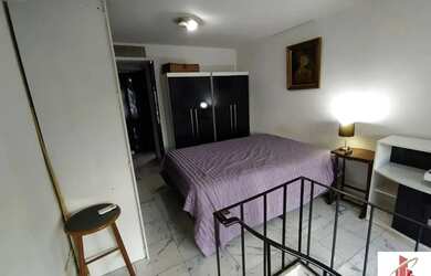 Imagem: O studio possui 1 Dormitório, 1 Banheiro, 1 Vaga na garagem