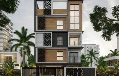 Imagem: O apartamento na cobertura possui 2 Dormitórios, 3 Banheiros