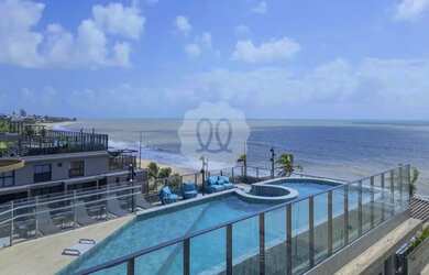 Imagem 10: Studio 19m² com vista mar em belo empreendimento beira-mar