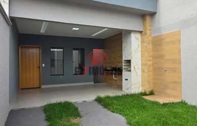 Imagem: A casa possui 2 Dormitórios, 2 Banheiros, 2 Vagas na garagem