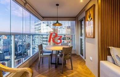 Imagem 9: Apartamento à venda, 108 m², 2 dormitórios, condomínio novo, com lazer. Gonzaga. Santos/SP