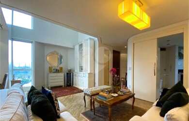 Imagem: O apartamento na cobertura possui 3 Dormitórios, 4 Banheiros