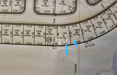 Imagem: O terreno possui 282m² de Área e está localizado em Nova