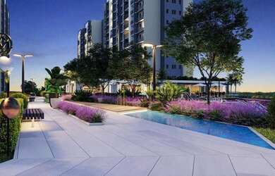 Imagem: O apartamento possui 2 Dormitórios, 2 Banheiros, 1 Vaga na