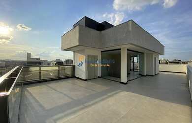 Imagem: O apartamento na cobertura possui 3 Dormitórios, 3 Banheiros