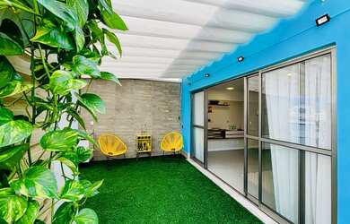 Imagem 3: Cobertura com vista sobre o Morro Dois Irmãos à venda no Leblon