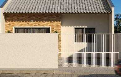 Imagem: A casa em condomínio possui 2 Dormitórios, 1 Banheiro, 2 Vagas