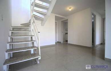 Imagem: O apartamento na cobertura possui 4 Dormitórios, 2 Banheiros