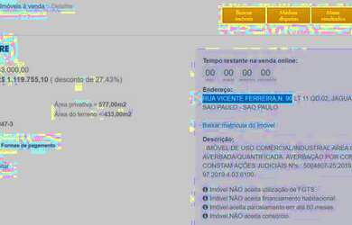 Imagem 7: Prédio à venda, 577 m² por R$ 1.119.755 - Jaguaré - São Paulo/SP