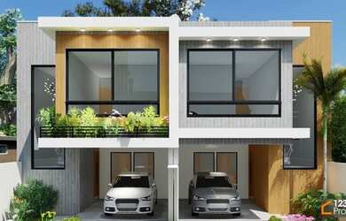 Imagem: A casa possui 3 Dormitórios, 3 Banheiros, 1 Vaga na garagem