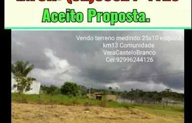 Imagem: O terreno possui 13m² de Área e está localizado em Lírio