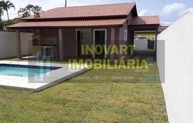 Imagem: A casa possui 2 Dormitórios, 2 Banheiros, 5 Vagas na garagem