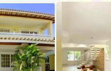 Imagem: A casa em condomínio possui 4 Dormitórios, 5 Banheiros, 4