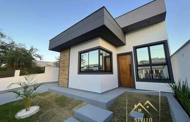 Imagem: A casa possui 3 Dormitórios, 1 Banheiro, 3 Vagas na garagem