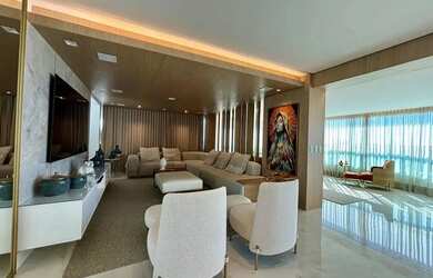 Imagem: O apartamento possui 3 Dormitórios, 4 Banheiros, 4 Vagas na