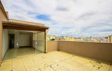 Imagem: O apartamento na cobertura possui 2 Dormitórios, 2 Banheiros