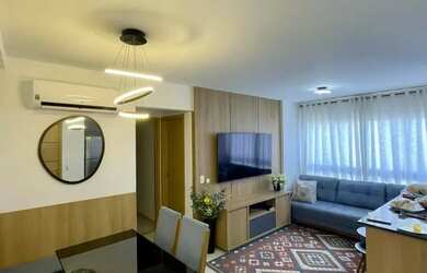 Imagem: O apartamento possui 3 Dormitórios, 2 Banheiros, 2 Vagas na