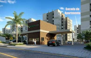 Imagem: O apartamento possui 2 Dormitórios, 1 Banheiro, 1 Vaga na garagem