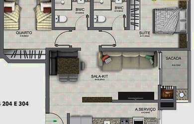 Imagem 8: Apartamento com 2 quartos em Coqueiros