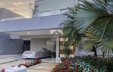 Imagem: A casa em condomínio possui 5 Dormitórios, 5 Banheiros, 3