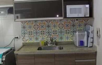 Imagem: O apartamento possui 2 Dormitórios, 2 Banheiros, 2 Vagas na