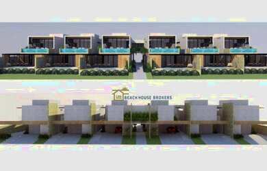 Imagem: A casa possui 4 Dormitórios, 4 Banheiros, 2 Vagas na garagem