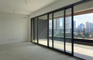 Imagem 3: GRAND HABITARTE BROOKLIN. Piscina, Ar-condicionado, Guarda roupae131m²...