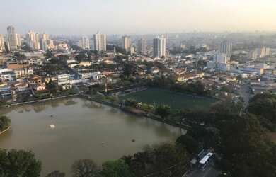 Imagem: O apartamento na cobertura possui 4 Dormitórios, 2 Banheiros