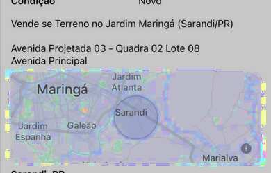 Imagem: O terreno possui 494m² de Área e está localizado em Jardim
