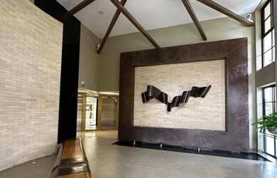 Imagem: O apartamento possui 1 Dormitório, 2 Banheiros, 1 Vaga na garagem