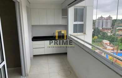 Imagem: O apartamento possui 1 Dormitório, 1 Banheiro, 1 Vaga na garagem