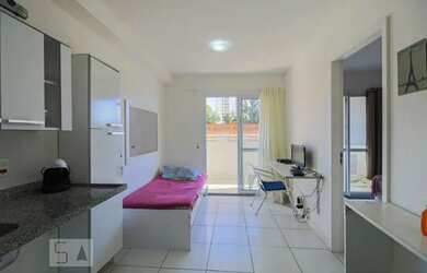 Imagem: O apartamento para alugar possui 1 Dormitório, 1 Banheiro